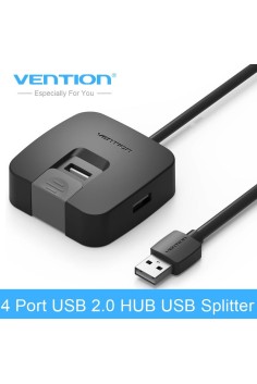 Bộ chia 4 Port USB 2.0 Vention VAS-J51 dài 15cm